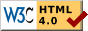Valid HTML 4.0 [Transitional]