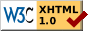 XHTML 1.0 Valide !
