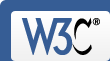 logo con las letras w3c